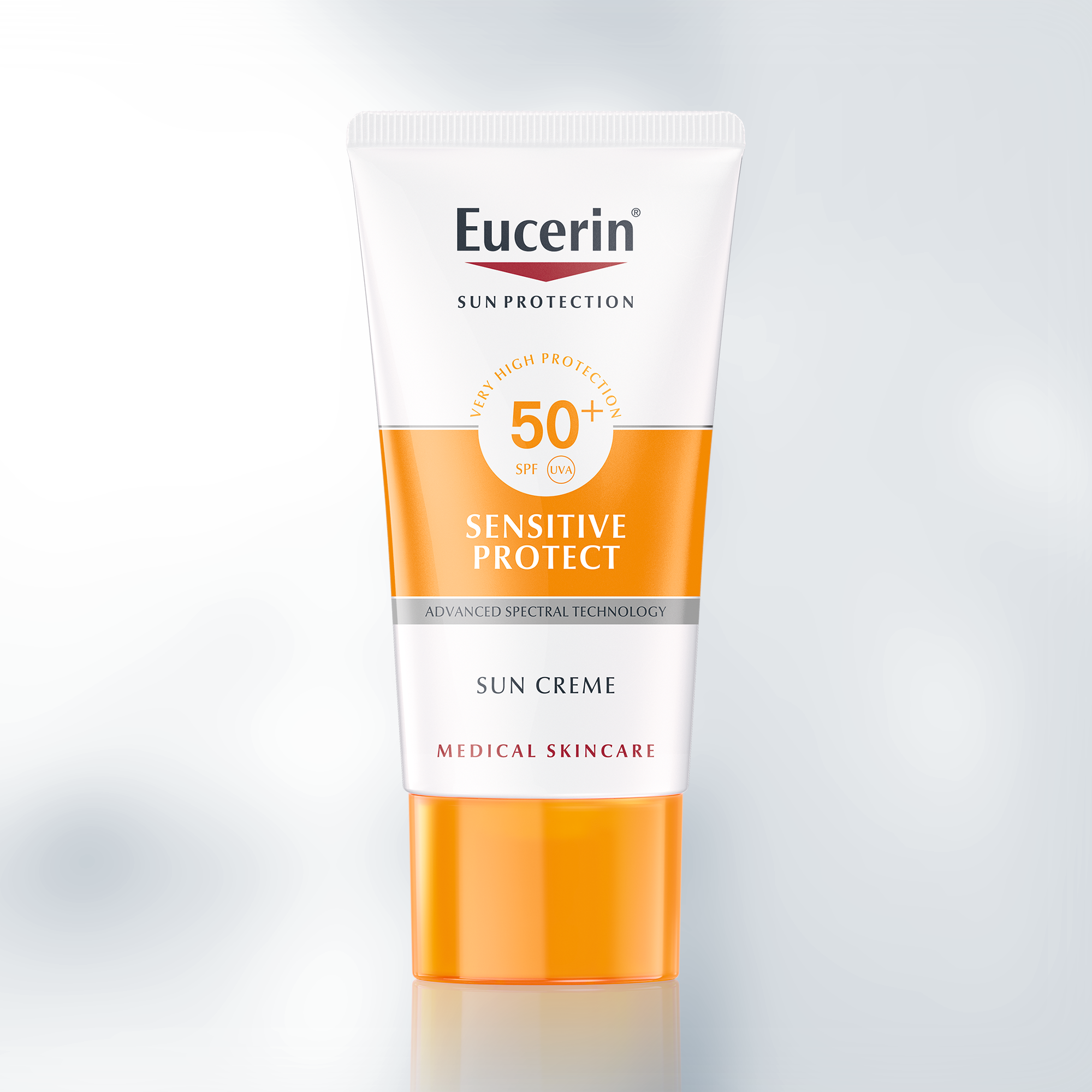 Eucerin Sensitive Protect SPF50+ サンローション Sun Sensitive Protect Cream SPF 50+ | For sensitive skin